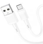 hoco. Cablu Date si Incarcare USB-A - microUSB HOCO X83 Victory, 18W, 1m, Alb - evomag