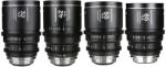 Venus Optics Nanomorph LF Prime 4-Lens Boundle (32mm, 42mm, 55mm, 85mm) (Silver) ARRI PL + EF (VE32425585PLEFS)