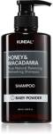 KUNDAL Honey & Macadamia Baby Powder sampon natural pentru păr uscat și deteriorat 500 ml