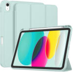 Techsuit - Flex háromszoros hajtás (tolltartóval) - iPad 10 (2022) 10.9 / iPad 11 2025 - égkék tok