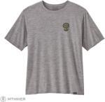 Patagonia Cap Cool Daily Graphic póló, biciklitúra: tollszürke (L)