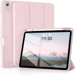Techsuit - Flex Háromrészes Tok (tartóval Ceruzának) - iPad Air 4 (2020) / Air 5 (2022) - Rózsaszín tok