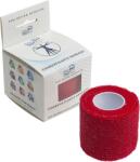 Kine-MAX Cohesive Elastic Bandage 5 cm × 4, 5 m, piros
