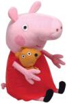 Ty Plus Ty Beanie Babies Peppa Pig Peppa, 38 cm (Rosu/Roz)