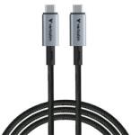 Verbatim USB kábel, USB-C - USB-C, 1, 2 m, 240W, VERBATIM, fekete (KV31847) - primatinta