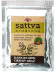 SATTVA Henna - Természetes növényi hajfesték - sötétbarna 10g - Sattva Ayurveda