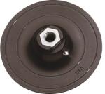 wolfcraft Platan Wolfcraft Ø125 mm, cu autofixare, pentru polizoare unghiulare (2285000)