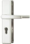 ABUS Mânere cu șild ușă intrare Abus 92/250 mm, pentru cilindru, argintiu galben (91810)