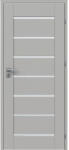 CLASSEN Foaie de ușă Classen Greco 3 gri mat MDF 203, 5x64, 4 cm dreapta (10068)