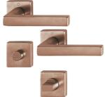 Hoppe Mânere cu rozetă ușă baie/toaletă (WC) Hoppe Dallas, alamă (59624)