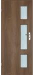 CLASSEN Foaie de ușă Classen nuc Modena 1 MDF 203, 5x84, 4 cm stânga (677)