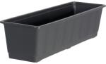 Geli Jardinieră Geli standard, plastic, 60x17x14 cm, antracit (80306038)