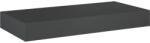 Jungborn Blat lavoar baie marmură compactă antracit mat 100, 8x46 cm Jungborn (168240)
