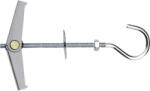 Tox Dübel Ancore metalice cu cârlig rotund Tox Pirat Eddi Ø12x90 mm, filet metric M3, 20 bucăți, pentru perete fals (24100131)
