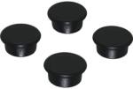 Industrial Magneți de organizare Industrial 18mm negru, set 4 bucăți (30218.SCHWARZ.HB)
