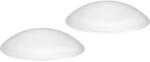 Tarrox Opritor de ușă autoadeziv Tarrox Ø60mm plastic transparent pachet 2 bucăți (5848)