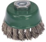 Lessmann Perie sârmă cupă Lessmann Ø65mm, sârmă dură inoxidabilă (482.817.HB)