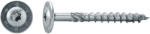 Dresselhaus Șuruburi pentru lemn cu cap semibombat Torx Dresselhaus JD-Plus 10x340mm T50 oțel zincat 50 piese (0/1148/001/ 10,0/ 340/   /01)