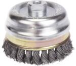 Lessmann Perie sârmă cupă Lessmann Ø100mm, sârmă dură de oțel (486.217.HB)