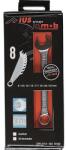 MOB&IUS Set chei combinate fixă-inelară IUS 8-19 mm, 11 piese, crom-vanadiu (04T01141101)