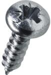 Hettich Șuruburi pentru lemn cu cap bombat cruce Hettich 4x16 mm oțel nichelat, pachet 40 bucăți, pentru mobilier (9083579)