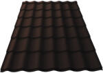 Wetterbest Țiglă metalică Wetterbest 2590x1200x0, 5 mm brun ciocolată mat RAL 8017 (15997)