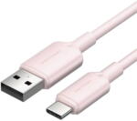 Vention USB 2.0 A Male to C Male 3A Cable Vention CTQPF 1M (Pink) (49811) - vexio
