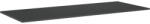 Jungborn Blat lavoar baie marmură compactă antracit 121x46 cm Jungborn (168206)