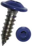 Schäfer + Peters Șuruburi pentru tablă cu cap semibombat Torx Dresselhaus 4, 8x19 mm oțel inox A2 albastru, 100 bucăți (0/4635/701/4,8x19/51)