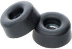 Tarrox Opritor ușă fix Tarrox Ø20x10 mm, plastic negru, pachet 4 bucăți (5856)