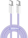 ColorWay Cablu Type-C, 60W, 1m - ColorWay (CW-CBPDCC061-PU) - Purple (KF2347558) - vexio