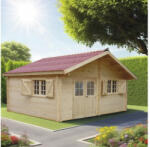 Habrita Căsuţă de grădină HABRITA Naira fără podea lemn masiv rășinoase 519x481 cm natur (NAR 5040.02)