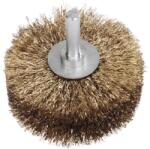 Lessmann Perie sârmă rotundă Lessmann Ø80mm, sârmă fină placată cu alamă (418.704.HB)