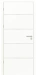 CLASSEN Foaie de ușă Classen Discovery 4 alb CPL MDF 203, 5x64, 4 cm stânga (10028)