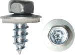 Dresselhaus Șuruburi pentru acoperiș cu cap hexagonal Torx și șaibă cauciuc EPDM Dresselhaus 6, 5x38 mm oțel zincat, 100 bucăți (0/6520/001/ 6,5/ 38/ /02)