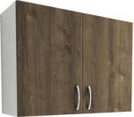 haaus Corp superior bucătărie 80 cm, 2 uși, alb/stejar bronz (911928)