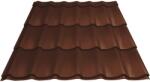 Precit Roof Țiglă metalică PRECIT 1200x2550x0, 4 mm brun ciocolată mat RAL 8017 (A18018CC007)