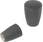 Dresselhaus Piulițe cilindrice înfundate manuale Dresselhaus M8 Ø32mm oțel & plastic negru (0/4768/705/ 8/ / /17)