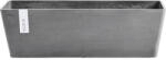Ecopots Ghiveci Ecopots Bruges cu sistem de irigare plastic 45x17x17 cm gri (BRWR.45.GR)