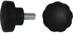 Dresselhaus Șuruburi metrice Dresselhaus 6x14 mm Ø40mm oțel & plastic negru, 20 bucăți, pentru înfiletare manuală (0/4997/705/6/14/17)