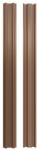 SMART Șipcă metalică gard Bravo dublu vopsită 1750x90x0, 60 mm cărămiziu semi-mat RAL 8004 (J18004HI617)
