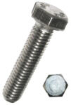 Dresselhaus Șuruburi metrice cu cap hexagonal Dresselhaus 8x80 mm DIN933 oțel inox A2, 25 bucăți (0/3365/000/ 8,0/ 80/  /76)