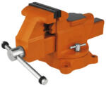 Truper Menghină de banc Truper 140mm din fontă culoare portocalie, rotativă 360° (TRU.18593) Menghina