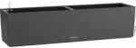 Lechuza Jardinieră Lechuza Balconera Stone 79x19x19 cm, negru (15662)