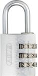 ABUS Lacăt aluminiu Abus 30mm, belciug Ø5mm, cu cifru, argintiu (526848)