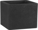 Geli Ghiveci flori Geli Cube pătrat plastic 29, 5x29, 5x28 cm antracit (17403038)