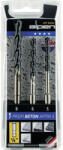 Alpen Burghie beton Alpen Ø5-8 mm, set 3 piese (101803100) Burghiu