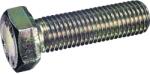 Dresselhaus Șuruburi metrice cu cap hexagonal Dresselhaus 10x25 mm DIN961 oțel zincat, pas metric fin, 100 bucăți (0/0262/002/10X25X1,0/74)