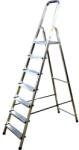ALVE Scară aluminiu Alverosal 1x7 trepte max. 120kg (2917)