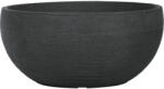 Geli Ghiveci tip bol Geli plastic Ø 60 cm H 28 cm antracit (17206038)